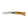Opinel ROSTFREI BUCHE Klappmesser BRAUN -Outdoor-Geschäft 104044004 a messer rostfrei buche opinel