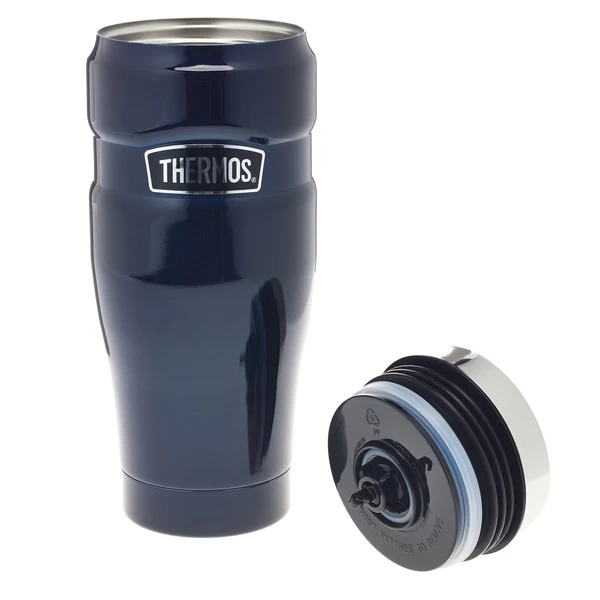 Thermos KING TUMBLER MUG Thermobecher BLAU 4 Thermos KING TUMBLER MUG Thermobecher BLAU – Bild 2