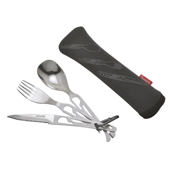 Baladeo BALADEO BESTECKSET BASECAMP Campinggeschirr NOCOLOR 3 Baladeo BALADEO BESTECKSET BASECAMP Campinggeschirr NOCOLOR