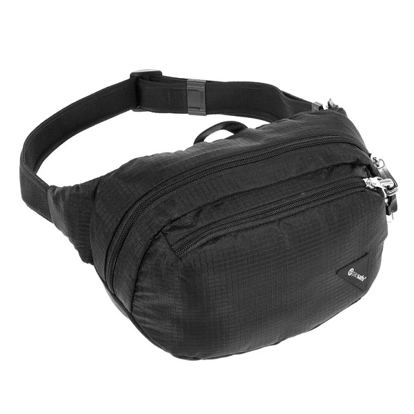Pacsafe VIBE 100 HIP PACK Wertsachenaufbewahrung JET BLACK 3 Pacsafe VIBE 100 HIP PACK Wertsachenaufbewahrung JET BLACK