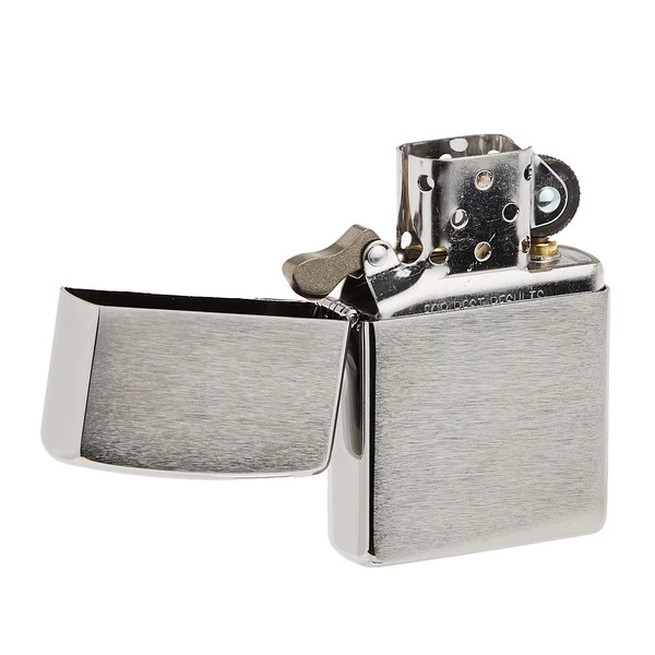 Zippo BENZIN-FEUERZEUG CHROM MATT 4 Zippo BENZIN-FEUERZEUG CHROM MATT – Bild 2