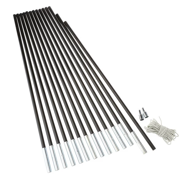 FRILUFTS FIBREGLASS POLE KIT 11 Zeltstange SCHWARZ 3 FRILUFTS FIBREGLASS POLE KIT 11 Zeltstange SCHWARZ