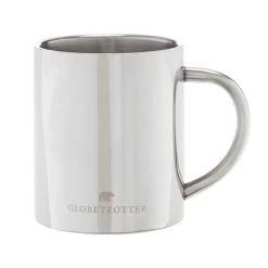 THERMOBECHER GELASERT Campinggeschirr SILBER