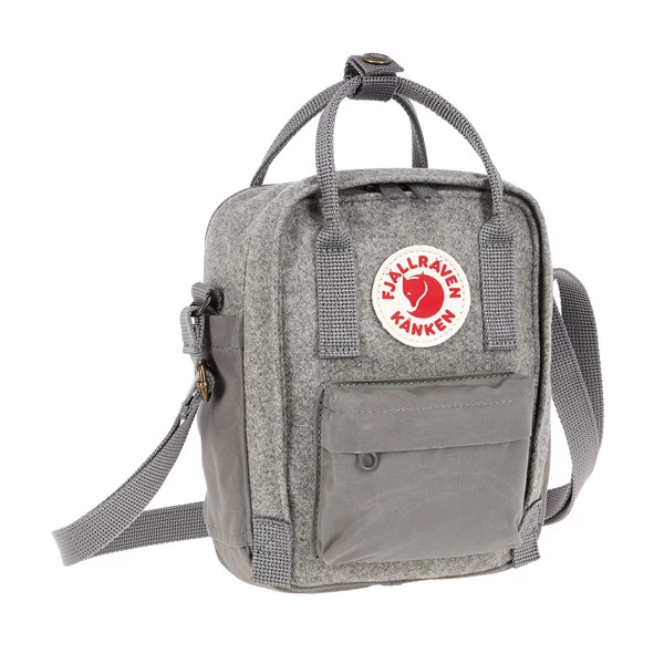 FJÄLLRÄVEN Fjällräven KÅNKEN RE-WOOL SLING Umhängetasche GRANITE GREY 4 FJÄLLRÄVEN Fjällräven KÅNKEN RE-WOOL SLING Umhängetasche GRANITE GREY – Bild 2