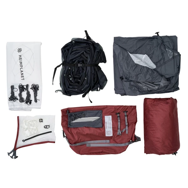 Heimplanet BACKDOOR, CLASSIC (4-SEASON TENT) V1 Kuppelzelt RED 4 Heimplanet BACKDOOR, CLASSIC (4-SEASON TENT) V1 Kuppelzelt RED – Bild 2