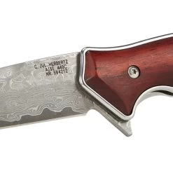 Herbertz EINHANDMESSER DAMASZENER Klappmesser NOCOLOR -Outdoor-Geschäft 5637791097 f einhandmesser damaszener herbertz 24