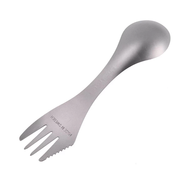 Light My Fire SPORK TITANIUM MADE IN SWEDEN Campingbesteck TITANIUM – Bild 2
