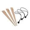 Bent HOLZHERING (3 STÜCK) Zeltheringe HOLZ -Outdoor-Geschäft 5637945717 a wooden peg 3 pieces bent 24