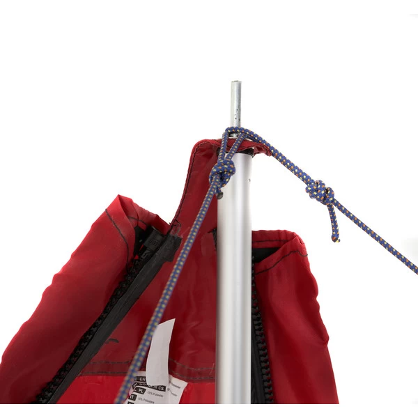 Bent VERBINDBARES SONNENSEGEL ZIP-PROTECT CANVAS SINGLE Tarp ROT / RV SCHWARZ MIT RV-ABDECK 6 Bent VERBINDBARES SONNENSEGEL ZIP-PROTECT CANVAS SINGLE Tarp ROT / RV SCHWARZ MIT RV-ABDECK – Bild 4