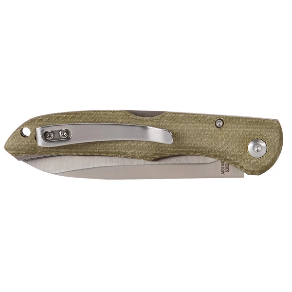 Herbertz Selektion TASCHENMESSER MICARTA Klappmesser GRÜN 5 Herbertz Selektion TASCHENMESSER MICARTA Klappmesser GRÜN – Bild 3