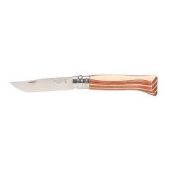 Opinel NO 08 LAMINIERTE BIRKE BRAUN Klappmesser LAMINIERTE BIRKE