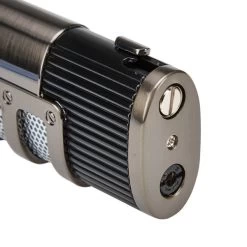 V-Fire PLUTO 3ER JET SCHWARZ GUN Feuerzeug SCHWARZ / GUN -Outdoor-Geschäft 5638018732 c pluto 3er jet schwarz gun vfire 24