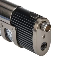 V-Fire PLUTO 3ER JET SCHWARZ GUN Feuerzeug SCHWARZ / GUN -Outdoor-Geschäft 5638018732 d pluto 3er jet schwarz gun vfire 24