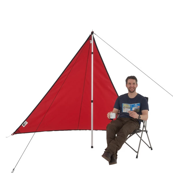 Bent VERBINDBARES SONNENSEGEL ZIP-CANVAS Tarp ROT / RV SCHWARZ 4 Bent VERBINDBARES SONNENSEGEL ZIP-CANVAS Tarp ROT / RV SCHWARZ – Bild 2