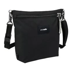 Pacsafe GO CROSSBODY POUCH Umhängetasche JET BLACK