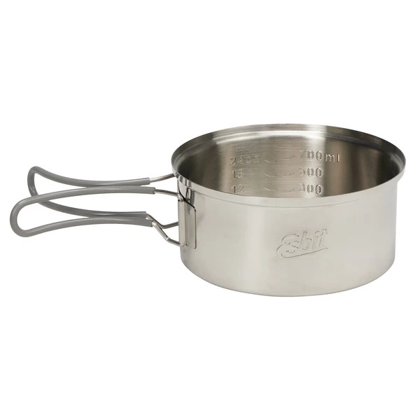 Esbit EDELSTAHL-TOPF, 1.100ML Kochtopf EDELSTAHL 4 Esbit EDELSTAHL-TOPF, 1.100ML Kochtopf EDELSTAHL – Bild 2