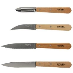 Opinel KÜCHENMESSER-SET LES ESSENTIELS BUCHE Küchenmesser NATUR